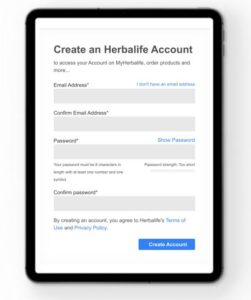 herblaife sign up